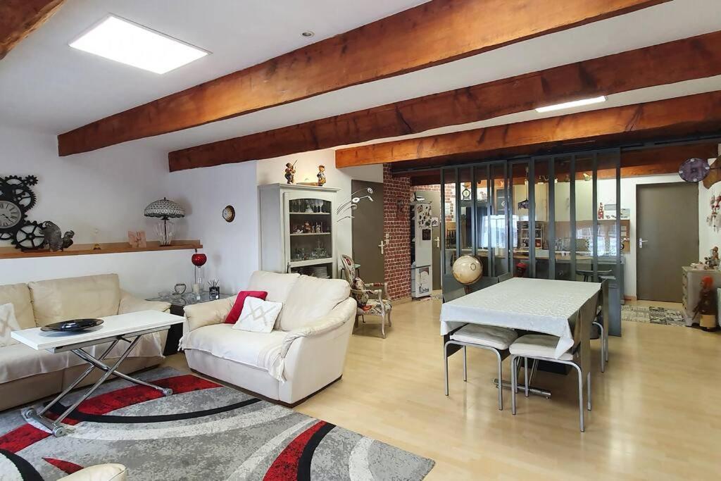 شقة Le Loft Du 31 Deco Charme Cosy Centre Garage Prive Climatisation سُت المظهر الخارجي الصورة